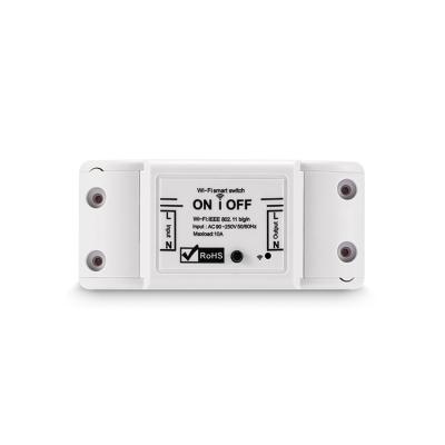 China PC+ABS low voltage 10A smart wifi breaker with timer setting for sale