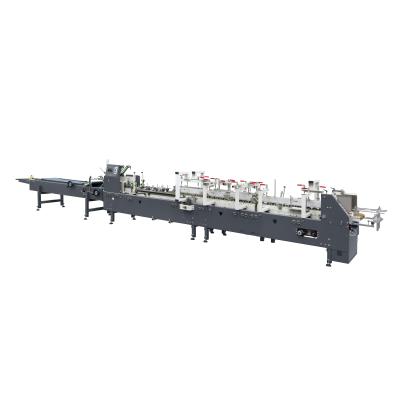 China Multifunctional Automatic Food Folder Gluer With Pre-Folding Bottom Lock Type for sale