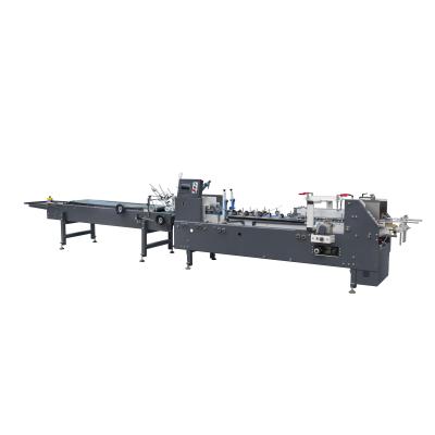 China Automatic Straight Line Food Box Folder Gluer Machine with Factory Price for sale