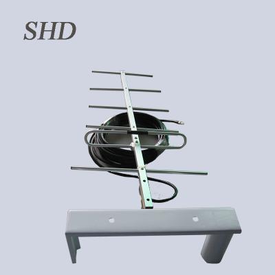 China Hot Selling Yagi Antenna 144-440mhz 11dbi Outdoor Aluminum Alloy Directional Yagi Antenna For UHF VHF Digital Signal Amplifier SHD-D-144310-BM for sale