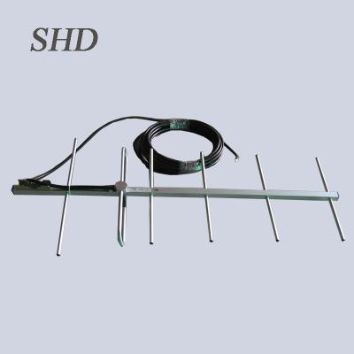 China UHF Outdoor Wireless Directional Antenna Yagi 120-500MHz Mobile Radio and Two Way Radio for Good Communication SHD-D-125010-DS for sale