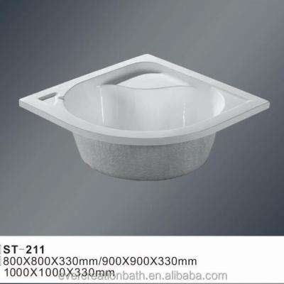 China Wholesale Promotion Clean Rectangle Shower Tray Deep Acrylic Base for sale