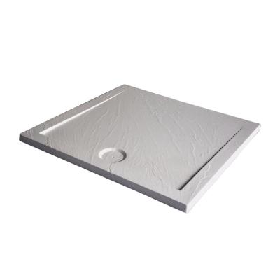 China Clean High Quality Fiberglass Acrylic Shower Base Square And Tray for sale