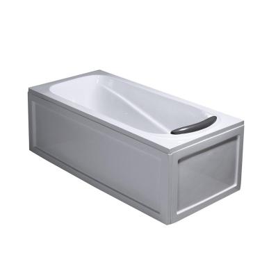 China CE Chinese Indoor High Quality Apron Factory Acrylic Tub Bathtub With Legs for sale