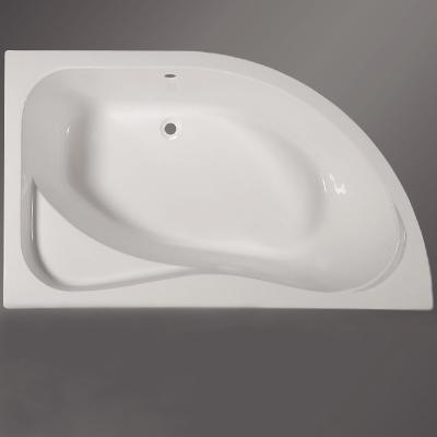 China High Quality Corner Apron Embedded Acrylic Bathtub Acrylic Freestanding Bathtub for sale