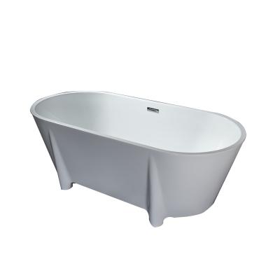 China New Portable Acrylic Free Standing Bathtub For Adult for sale