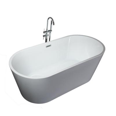 China Freestanding New Design High Quality Bathtub Free Standing Soaker Tub for sale