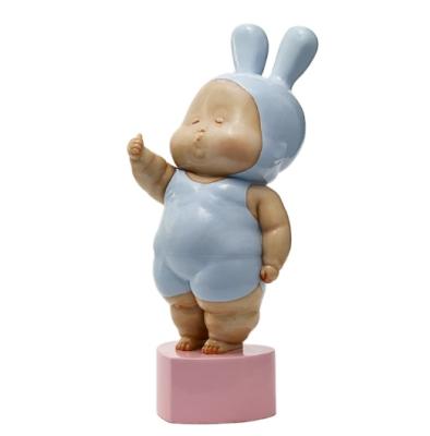 China China Cartoon Art Baby Sculpture Ornament for Home Ministry Painted for sale