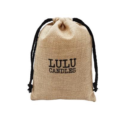 China Gift Bag Custom Wholesales Drawstring Candy Suger Gift Burlap Hessian Pouch Bag for sale