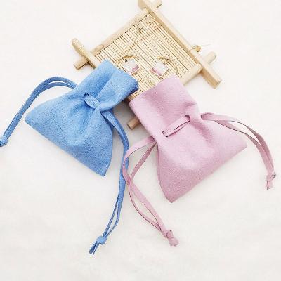 China Drawstring Hot Sale Customized Microfiber Jewelry Pouch Bag for sale