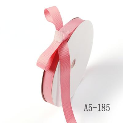 China High Tenacity Factory Direct 2 Cm 100%Polyester Ribbon Fashion Custom 20 Mm Plain Polyester Grosgrain Ribbon for sale