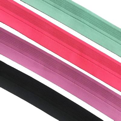 China Wholesale Mesh Elastic Band For Underwear High Tenacity Sportswear Belt Underwear Web Knitted Elastic Band for sale