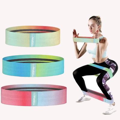 China Logo HIP Circle Glute Resistance Band Stretch Workout Exercise Booty Bands Customized Home Fitness Factory For Yoga Pilates for sale