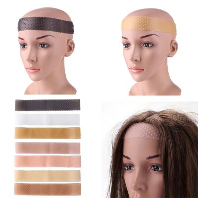 China European and American non-slip running hair band silicone wig hair band silicone wig styling wig elastic bandSilicone headband for sale