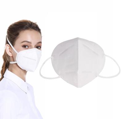 Cina KN95 maschera medica eliminabile KN95 non tessuto che piega la mezza maschera di protezione in vendita