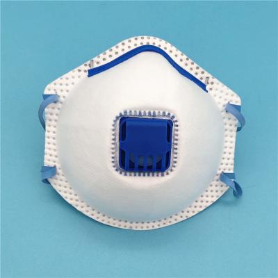 China Comfortable Cup FFP2 Mask Smooth Breathing With Exhalation Valve for sale