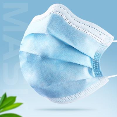 Cina Nonwoven dei pp una maschera eliminabile di 3 pieghe, anti OEM della maschera di protezione di inquinamento disponibile in vendita