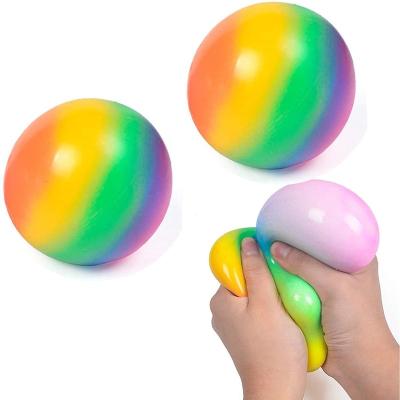 China New Anti Squishy Squishy Toy Squishy Trigger Toy Cheap Big TPR Flour Prank Jumbo Dough For Kids Rainbow Squishy Squishy Ball for sale