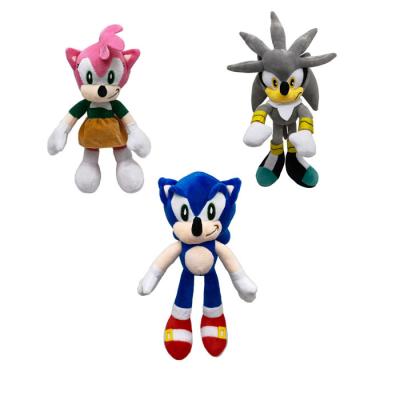 China Kids Gift Wholesale Toy The Hedgehog Soft Custom Super Sonic Plush Toys for sale