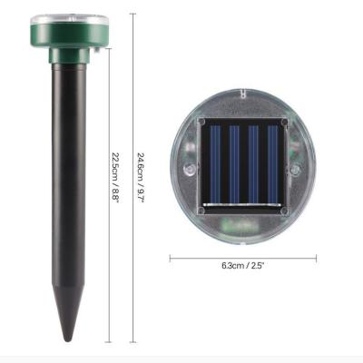 China Office Solar Power Ultrasonic Pest Control Rodent Mole Animal Reflector Outdoor Lawn Garden Yards Snake, Mice for sale