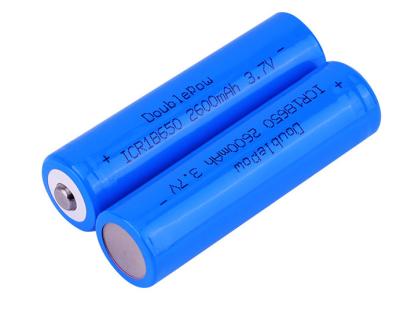 China Rechargeable Toys 3.7v 2600mah Lithium 18650 Li Ion Battery Factory for sale