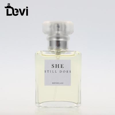 China Devi Wholesale Empty Perfume Glass Bottle Luxury ODM 15ml 30ml 50ml New Design For Perfume for sale