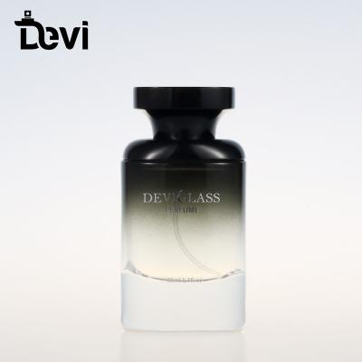 China Devi Wholesale OEM/ODM 15ml 30ml 50ml 100ml Luxury Square Clear Perfume Container Empty Glass Perfume Bottle For Perfume for sale