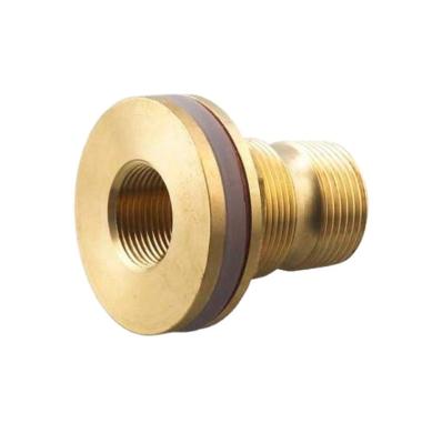 China Machinery Parts Hot Forging Lead Free Brass Water Tank Easy Attachment Of Fittings Customized Hot Forged Parts for sale