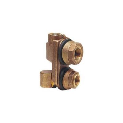 China High Strength Pump Accessories Customized OEM No Lead Hole Brass Pitless Adapter Dual For Pump Accessories for sale