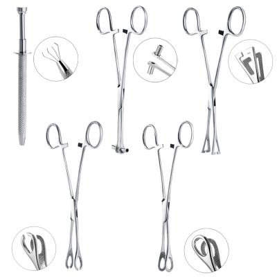 China FASHIONABLE Professional Steel Belly Ear Tongue Septum Lip Piercing Forceps Tweezers Clamp Pliers,Opener Needle Clamp for sale