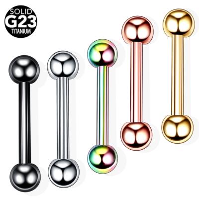 China FASHIONABLE 16G Titanium Titanium Tragus Ear Stud Tragus Barbells Body Piercing Jewelry for sale