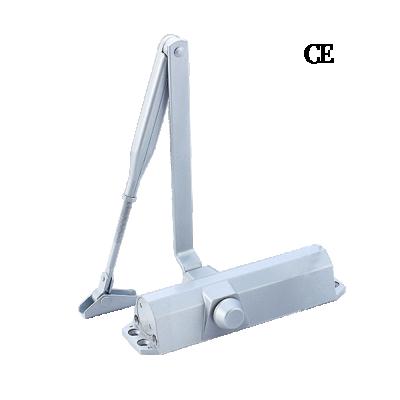 China Industrial CE Certified Concealed Hydraulic Door Closer Round Size Concealed Door Closer Automatic Adjustable Smooth Closing Door Closer for sale