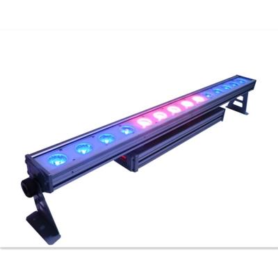 China Hotel Stage Decoration IP65 Professional Waterproof Construction Lightweight COB 14x30w RGB Led Wall Washer For Wedding for sale