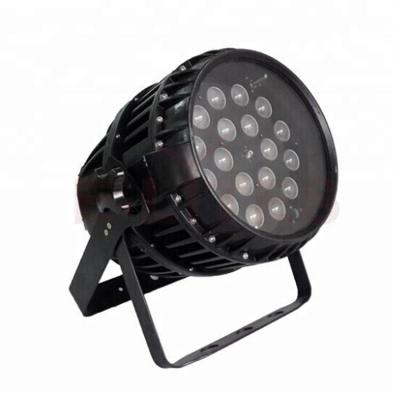 China Outdoor Stage Light IP65 18*18W RGBWA ZOOM 6in1 UV Zoom Par Can for sale