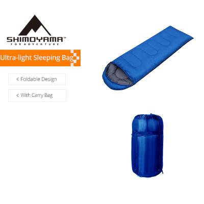 China Wholesale Lightweight Large Sleeping Bag SHIMOYAMA Envelope Shape Army Winter And Waterproof Large Camping Sleeping Bag for sale