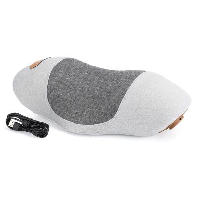 China Electric NECK Pain Relief Hot Compress Kneading Cervical Spine Massage Pillow Shiatsu Neck Massager with Heat for sale