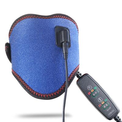 China Electric Warm Neck Warmer Belt Red Light Therapy Neck Wrap Infrared Heating Pad For Pain Relief for sale