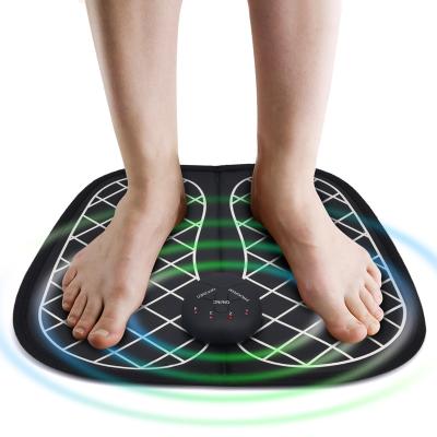 China Cheap Battery Operated Muscle Stimulator EMS Electronic Foot Foot Massager Mat For Pain Relief for sale