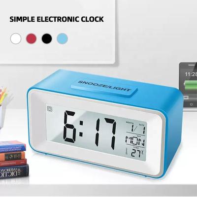 China LUMINOVA Multifunctional Alarm Clock Child Electronic Alarm Clocks for Backlight Sound Clock Bedroom Bedside Control Desk Decor for sale