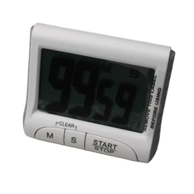 China Viable Large LCD Display Digital Readout Pendulum Timer Alarm Clock Sports Stopwatch for sale