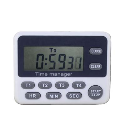 China 4 Channels Big Buttons 4 Stopwatch Functions Fashionable And Practical Frontier Digital Timer for sale