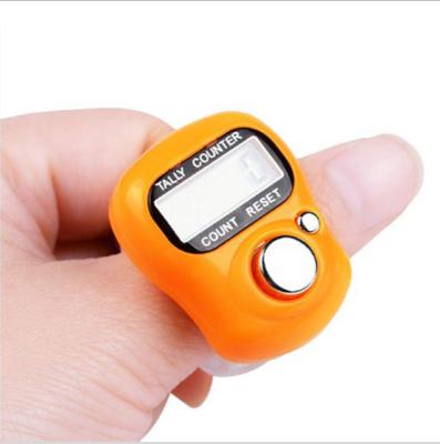 China Electronic Golf Ring Tally Counter Handheld 5 Digit LCD Digital Finger Counter Mini 3.5*2.8*1.5cm for sale