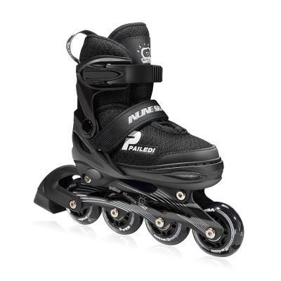 China PAPAISON Factory Price 4 Inline Cheap Size Adjustable Professional Skating Shoe Skates Kits In Stock S (28-32) for sale