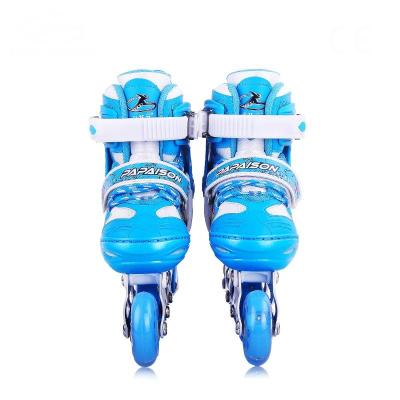 China Inine popular adjustable size skates S (EU #31-34) quad roller roller skates blue pink pink 4 wheels for sale