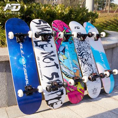 China Youth Manufacturer Dancing Board Wooden Long Board Complete Skate Board for sale