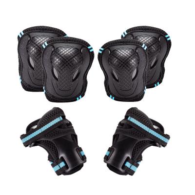 China Universal Professional Protective Gear Set Eva Foam Adult Arm Knee Pad Set For Bike Skating for sale