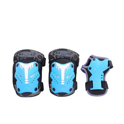 China Hand Guard Kneepad Elbow-pad Fashion Design Colorful Skating Protective Gear Set Skate Pad Kids and Adults for sale