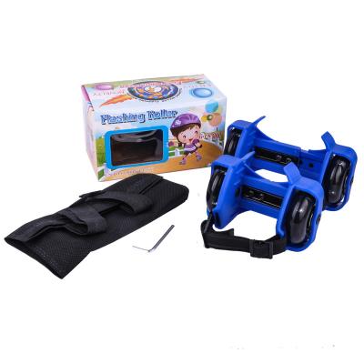 China Plastic PP Heel Glider PU Wheels Street Road Glider Snap Roller Skate for sale