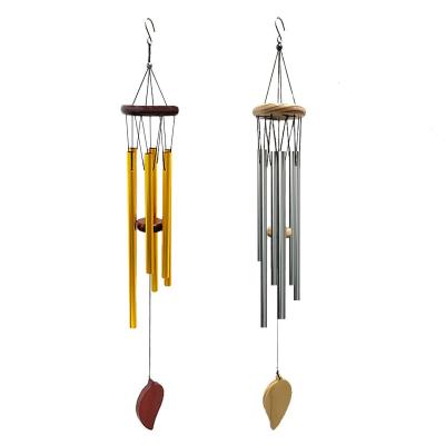 China Outdoor Living Garden Decotation Wind Chimes Copper Antique Yard Tubes Bells Wind Chime Wall Hanging for sale