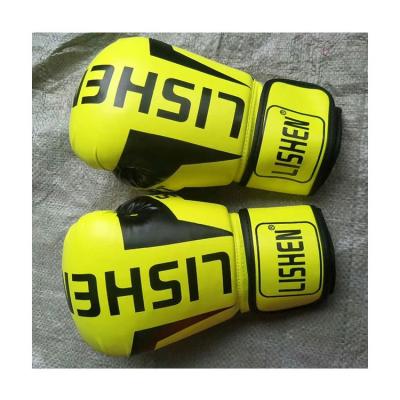 China Durable Manufacturers Professional Logo Design Pu Leather Custom Boxing Gloves For Men Women Kids for sale